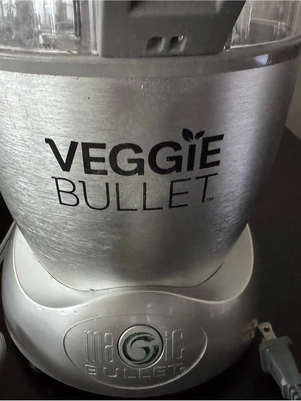 veggie bullet spiralizer Food Processor - Silver with Attachments
